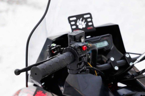 Снегоход IRBIS (Ирбис) TUNGUS (Тунгус) 400 2024 чёрный/красный с ПСМ фото 7