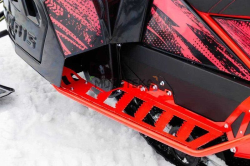 Снегоход IRBIS (Ирбис) TUNGUS (Тунгус) 400 2024 чёрный/красный с ПСМ фото 10