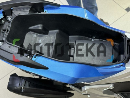 Скутер Мотомир TRACER ADV 50cc (125) синий фото 10