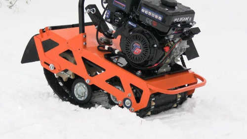 Мотобуксировщик Лидер компактный Белка 8 л.с. фото 4