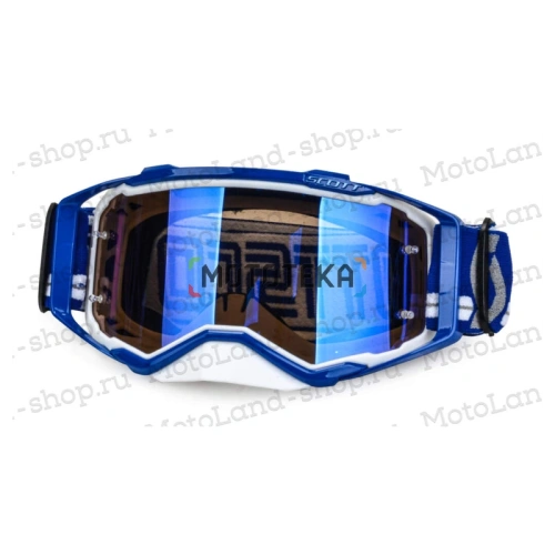 Очки мотокросс SCOTT №1 blue/white