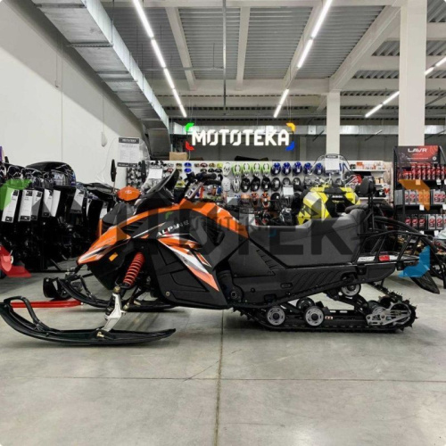 Снегоход MotoLand (Мотолэнд) ALPINE 200 оранжевый (машинокомплект) фото 16