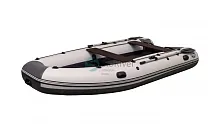 Лодка ПВХ SibRiver (Сибривер) Allaska (Аляска) - 390 Drive серый/темно-серый