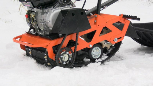 Мотобуксировщик Лидер компактный Белка 8 л.с. фото 5