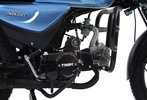 Мопед TMBK ALPHA 50 (110) Light Blue фото 6