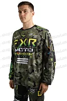 Джерси/футболка для мотокросса FXR №2 (XL) black/yellow