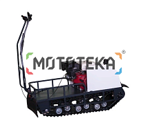 Мотобуксировщик СТЕМ СЕВЕР Эксперт 500 (двигатель Dinking 15 л.с., 12В/100Вт, катковая подвеска)