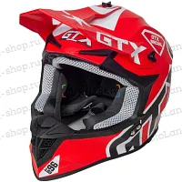 Шлем мото кроссовый GTX 633 №10 (L) Red