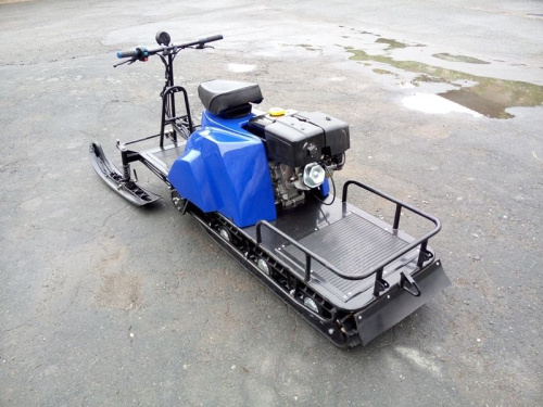 Мотобуксировщик с лыжным модулем Лидер - 3 - 4Т - 24АП SUPERLONG фото 4