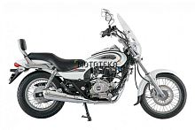 Мотоцикл чоппер / круизер BAJAJ (Баджадж) Avenger Cruise 220 DTS - i белый с ПТС