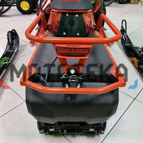 Снегоход IRBIS (Ирбис) SF 200 L Long чёрный/красный с ПСМ фото 7
