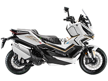 Скутер ZONTES (Зонтес) ZT368 - G (ZT1P79MP EFI) 17/14 (2025 г.) белый с ПТС