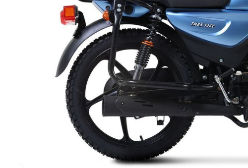 Мопед TMBK ALPHA 50 (110) Light Blue фото 7