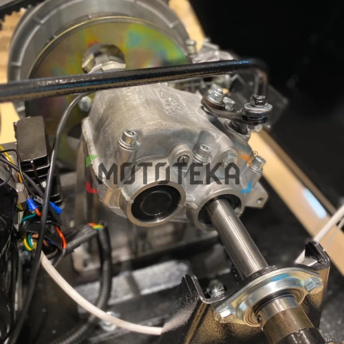 Мотобуксировщик Мужик LUXE М500 1450. 9 л.с.. катковая фото 13