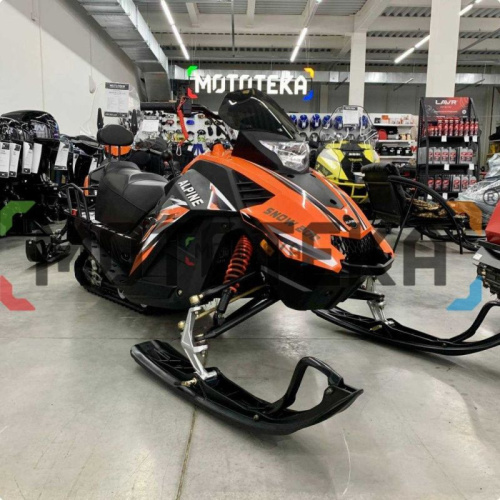 Снегоход MotoLand (Мотолэнд) ALPINE 200 оранжевый (машинокомплект) фото 5