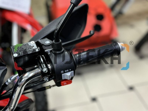 Скутер Мотомир Wizard LED 49.5 (150) красный фото 7