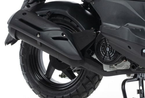 Скутер SYM (Сим) CROX 125 чёрный с ПТС фото 5