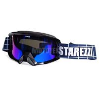 Мотоочки кроссовыек зимние Starezzi (Стареззи) SNOW 186 - 900 BLACK MATT