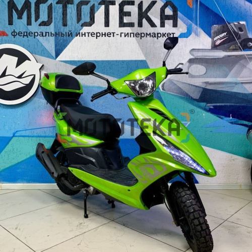 Скутер Мотомир SLASH зелёный фото 5