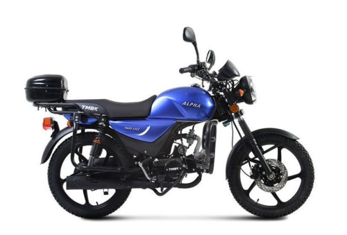 Мопед TMBK ALPHA 50 (110) Blue фото 4