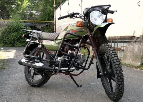 Мопед Мотомир CROSSTRACK (исполнение типа Лесник) зелёный фото 10