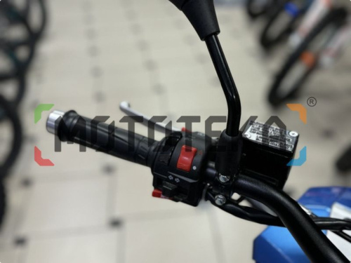 Скутер Мотомир TRACER ADV 50cc (125) синий фото 7