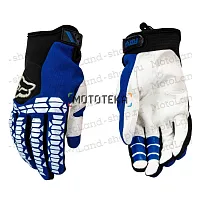 Перчатки мото FOX (Фокс) №12 Blue (M) мотокросс