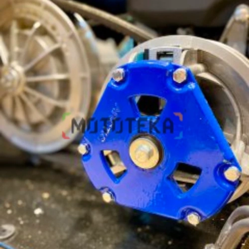 Мотобуксировщик Мужик LUXE М600 1450. 17 л.с.. катковая фото 7