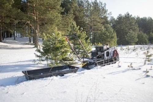 Мотобуксировщик БТС HiT (ХИТ) 20 л.с. фото 7