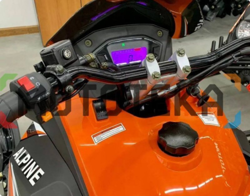 Снегоход Мотомир COMPASS 200 оранжевый (машинокомплект) фото 8