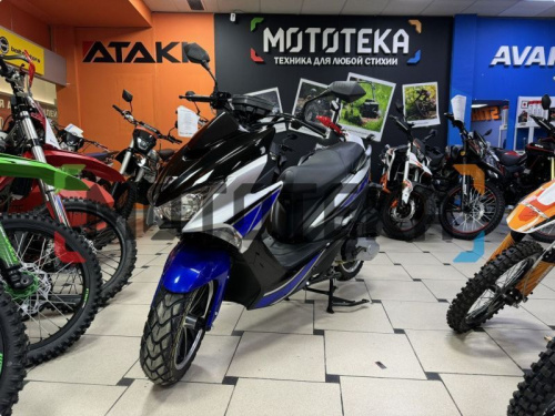 Скутер Мотомир ARC 49 (150) серый/синий фото 14