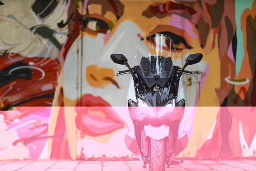 Скутер SYM (Сим) MAXSYM TL 500i белый с ПТС фото 8