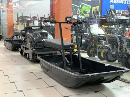 Мотобуксировщик Тофалар 500 с модулем Тягач - Толкач стандарт. 15 л.с.. катковая