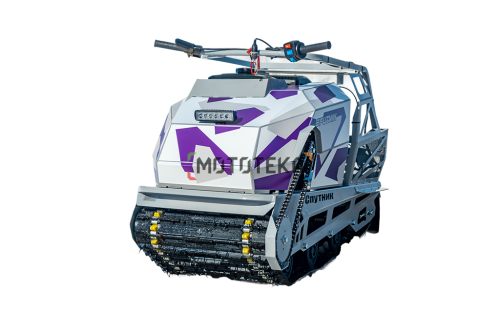 Мотобуксировщик Спутник PRO стандарт 15 л.с.. катковая