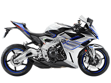 Мотоцикл Zontes (Зонтес) ZT703 - RR (4T ZT370MU EFI) 1717 (2025 г.) серебристый синий с ПТС