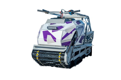 Мотобуксировщик Спутник PRO стандарт 15 л.с.. катковая фото 3