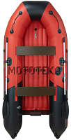 Лодка ПВХ Таймень NX 3200 НДНД красный/чёрный