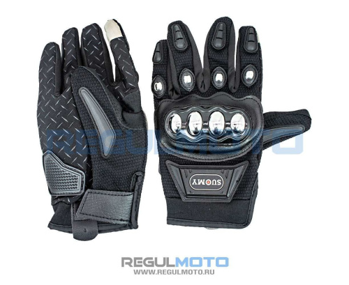 Мотоперчатки Suomy (Суоми) SU35 чёрный XXL фото 2