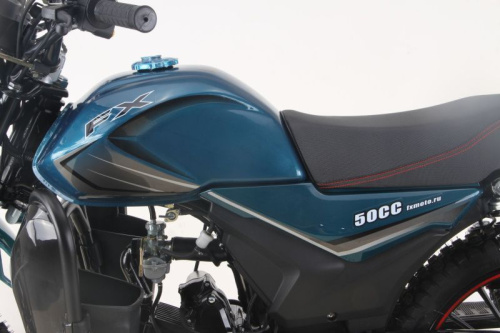 Мопед FXMOTO (ФХМото) FX 50 (110) зелёный фото 6