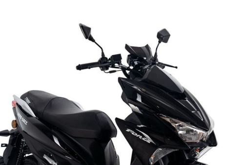 Скутер TMBK AERO 50 (150) Black фото 2