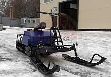 Мотобуксировщик компактный Лидер-СИГМА-2Е, 8 л.с, с лыж. модул. С ЭЛЕКТРОСТАРТЕРОМ, ВАРИАТОР TAV2-40