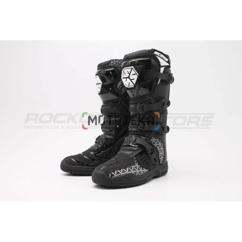Мотоботы кроссовые SCOYCO (Скойко) MBM009, чёрный, 39