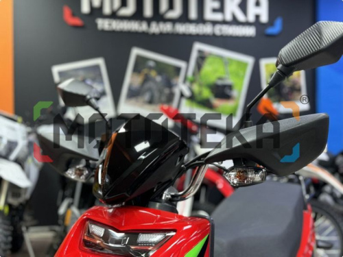 Скутер Мотомир Wizard LED 49.5 (150) красный фото 15