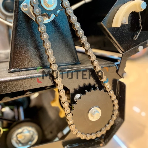 Мотобуксировщик Мужик LUXE М600 1450. 17 л.с.. катковая фото 9