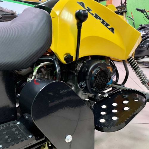 Снегоход Лидер Альфа 2 150 желтый (машинокомплект) фото 5