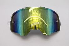 Линза для кроссовых очков ROCKOT (Рокот) RM - 391 (зеркальная золотистая)