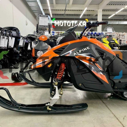 Снегоход MotoLand (Мотолэнд) ALPINE 200 оранжевый (машинокомплект) фото 15