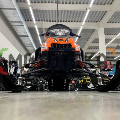 Снегоход MotoLand (Мотолэнд) ALPINE 200 оранжевый (машинокомплект) фото 6