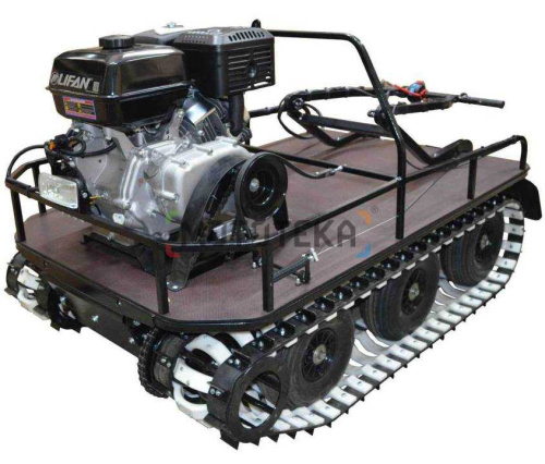 Мотобуксировщик вездеход KOiRA (Койра) TR 9 с понижающим редуктором (для болот). с ручным стартером