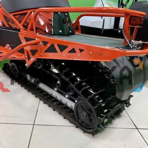 Снегоход IRBIS (Ирбис) SF 200 L Long чёрный/красный с ПСМ фото 8